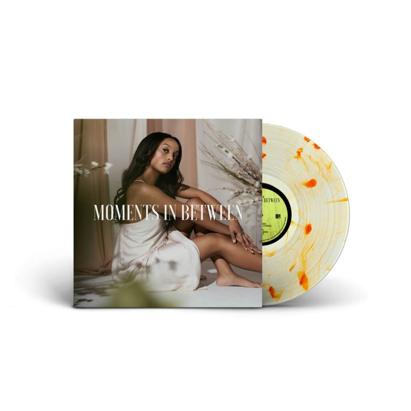 Ruth B. Moments In Between limited-edition vinyl, exclusive orange splatter color