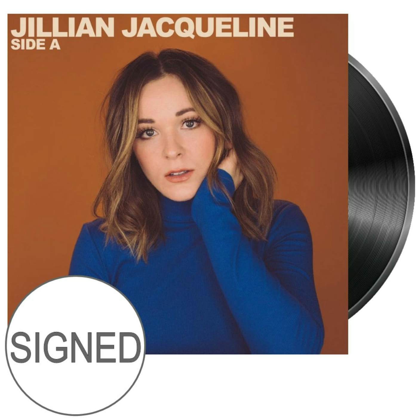 Jillian Jacqueline Side A Vinyl Signed