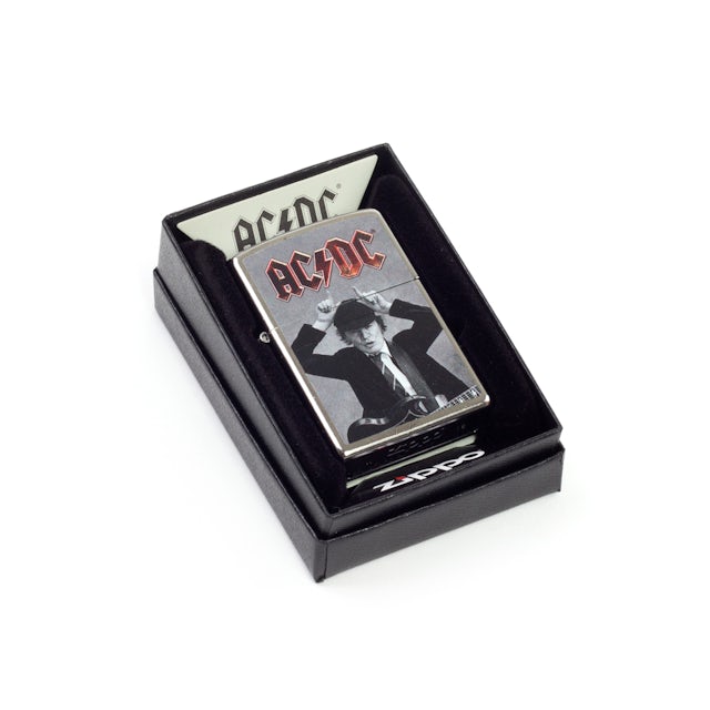 AC/DC Angus Devil Horns Zippo Lighter