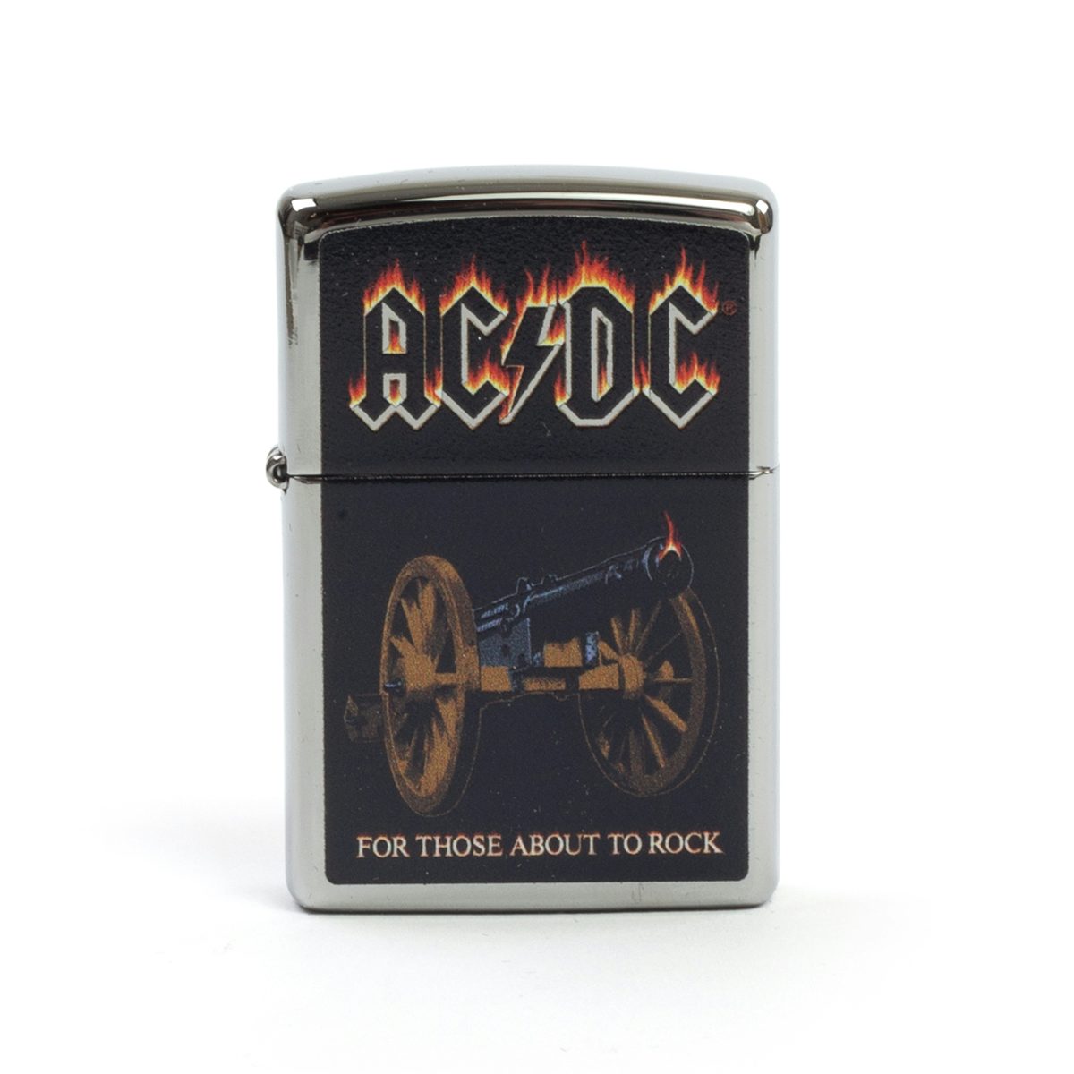 AC/DC For Those About To Rock Cannon Zippo Lighter