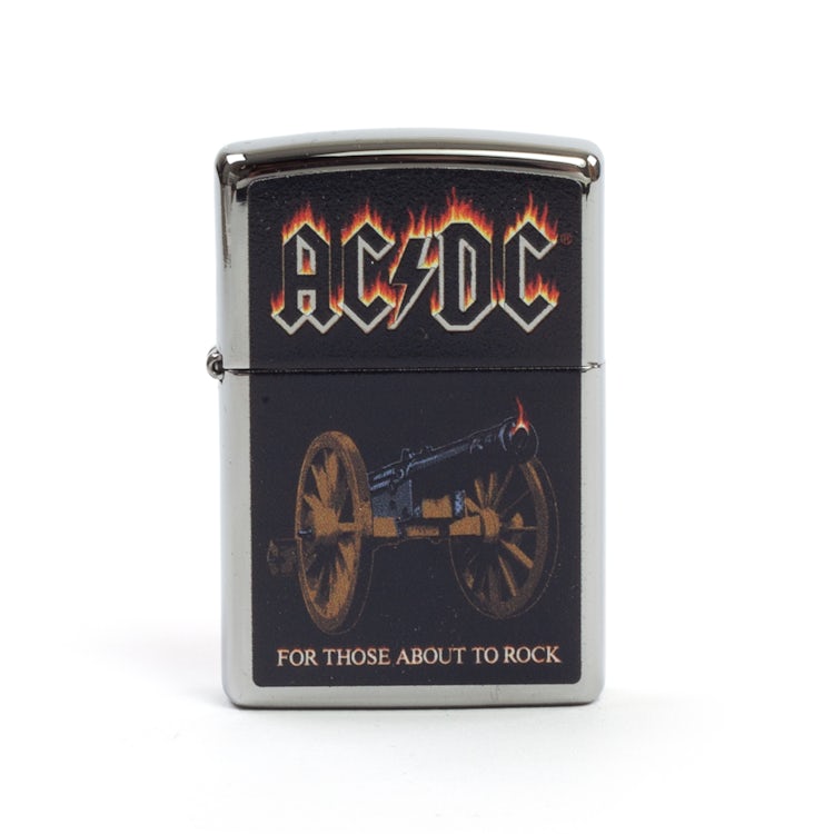 AC/DC For Those About To Rock Cannon Zippo Lighter