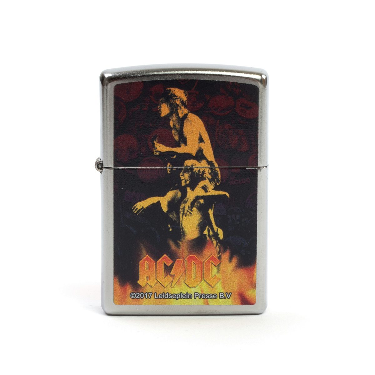 AC/DC Band Photo Flames Zippo Lighter