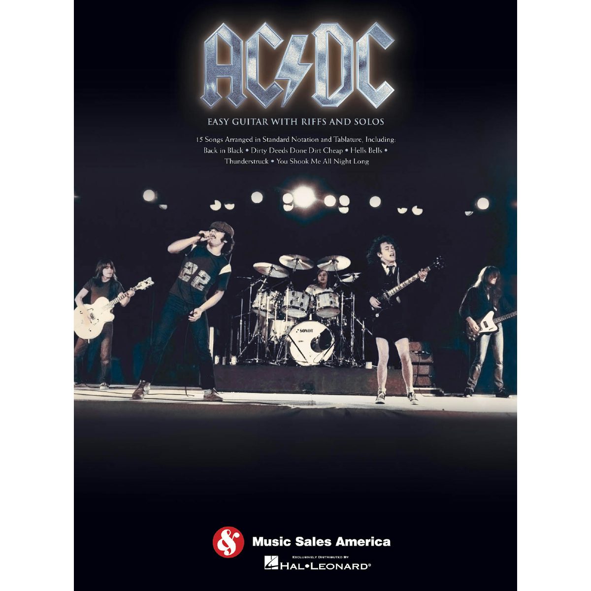 AC/DC Easy Guitar with Riffs and Solos