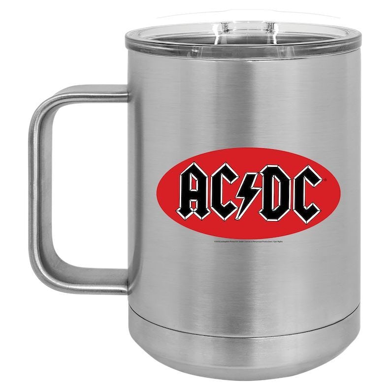 AC/DC Oval Logo Polar Camel Travel Mug