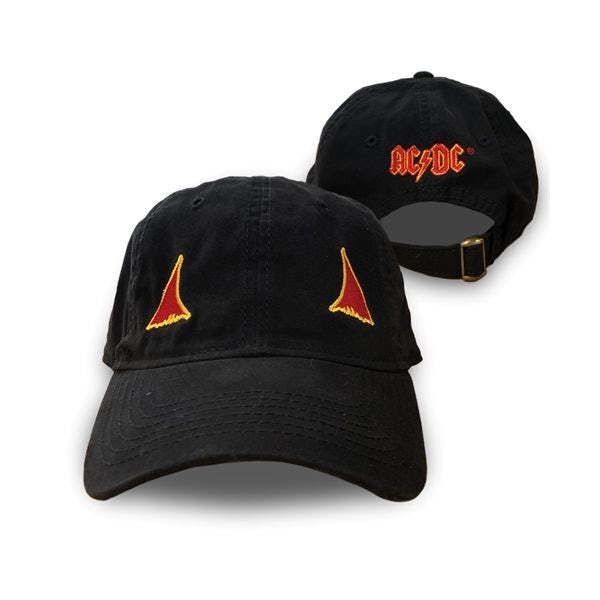 AC/DC Devil Horns Unstructured Hat