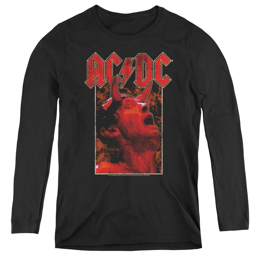 AC/DC Horns Womens Logo