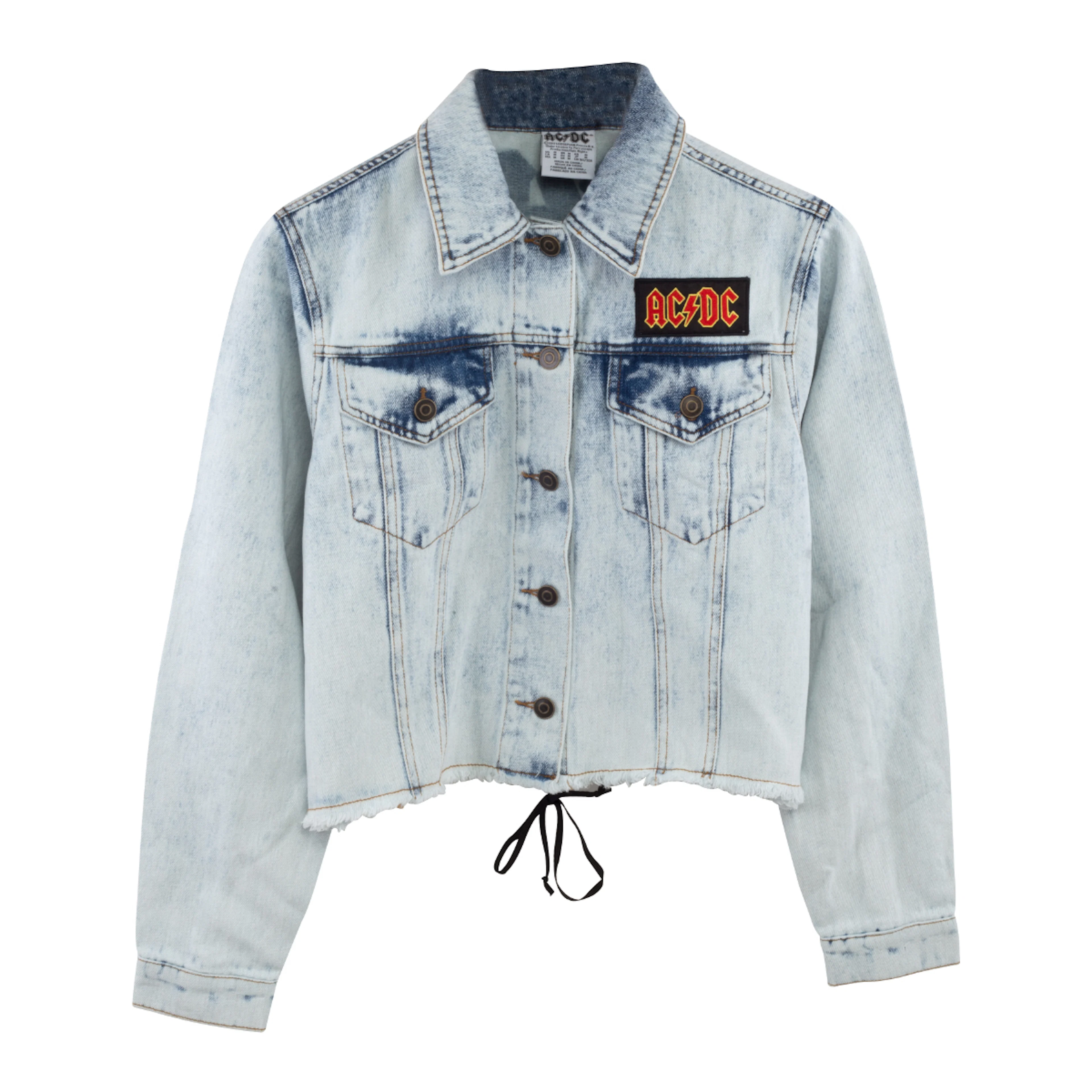 AC/DC Jean Crop Top Jacket