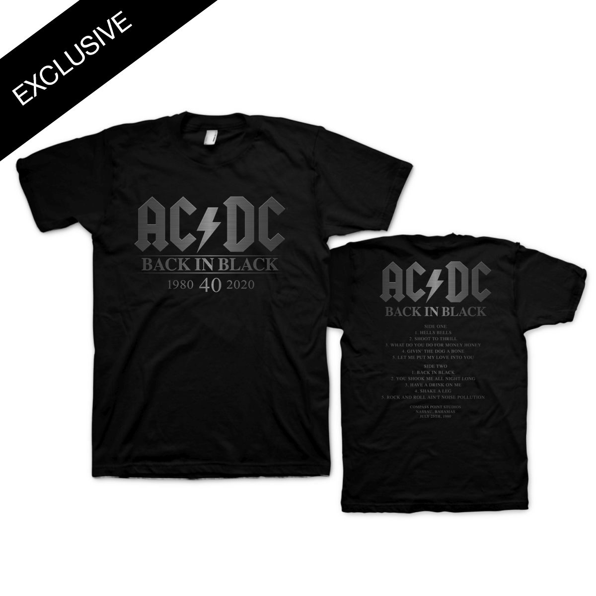 ac dc back in black t shirt