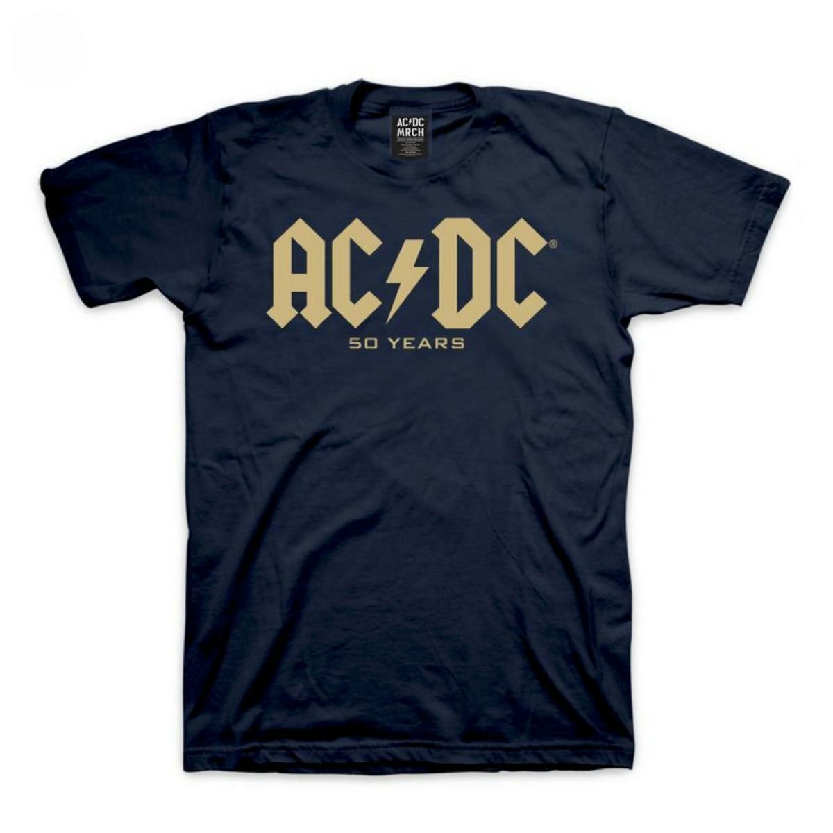 AC/DC 50 Years Logo T-Shirt