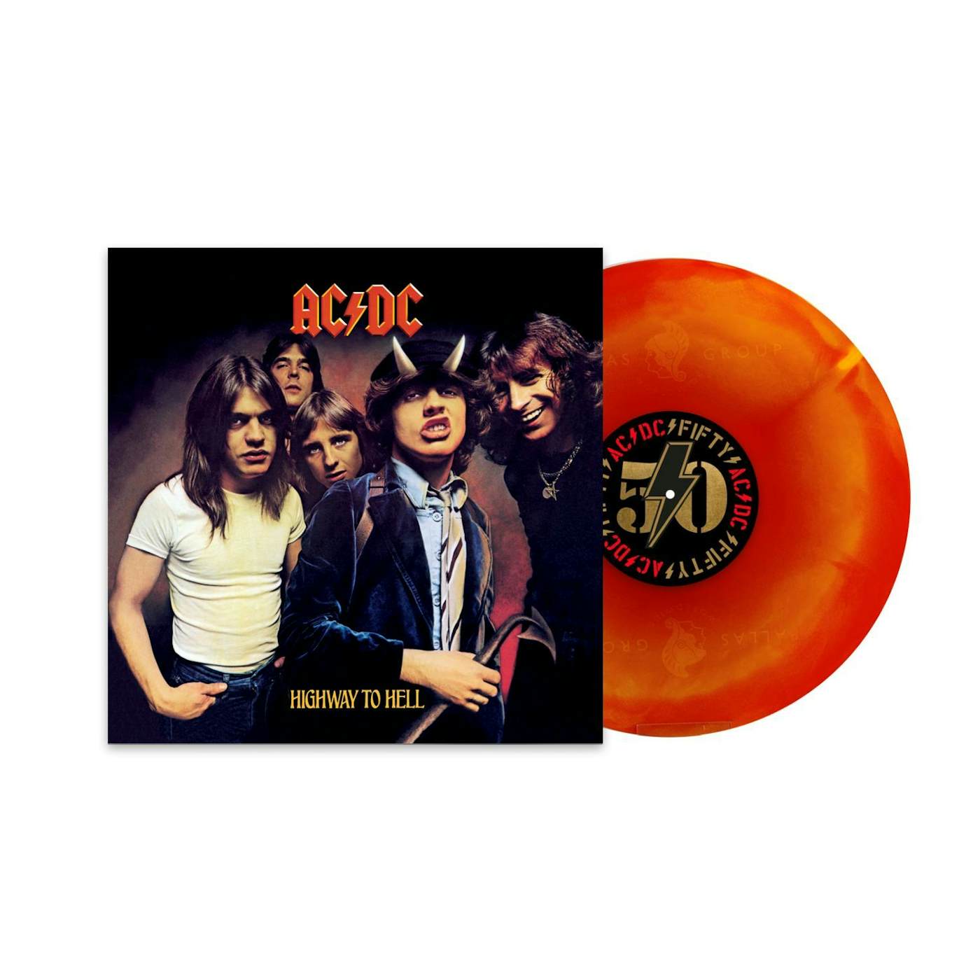 AC/DC Highway to Hell Orange Blend Vinyl LP