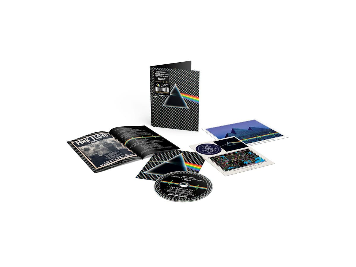 The Dark Side Of The Moon 50th Anniversary 2 LP UV Printed Clear Vinyl  Collector's Edition - 2024 Remaster
