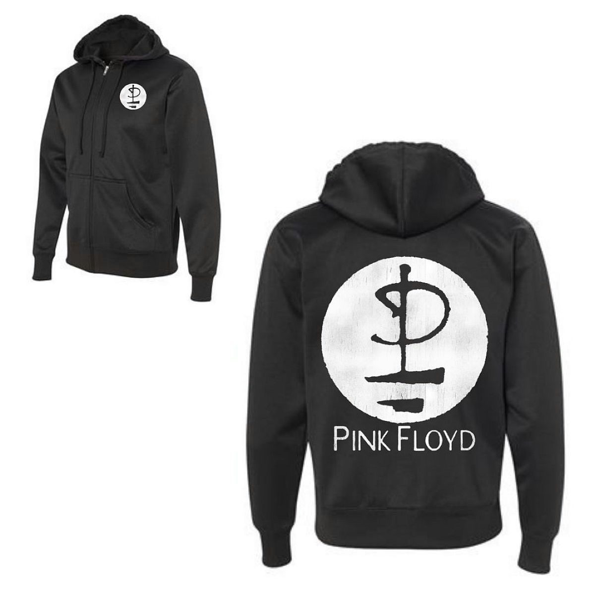 pink floyd zip hoodie