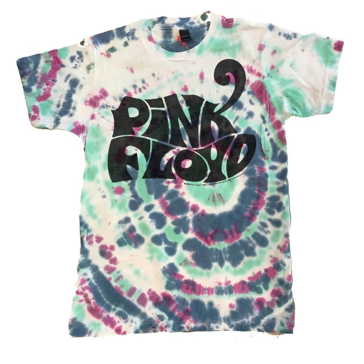 Pink Floyd Tie-Dye Cheetah Logo T-Shirt