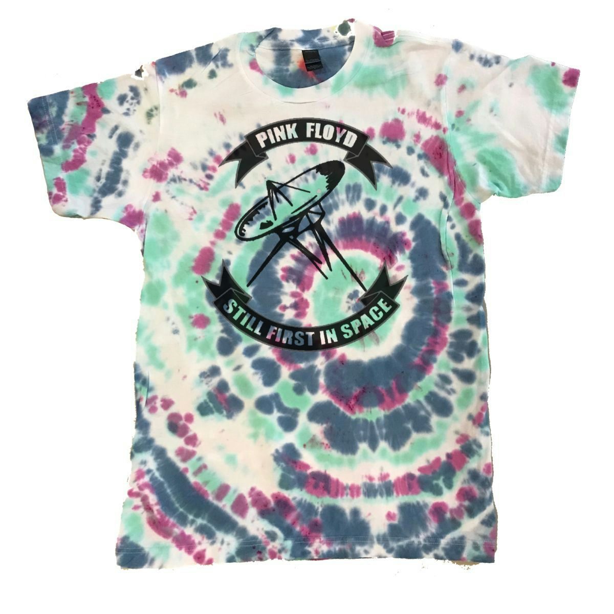 space tie dye shirt