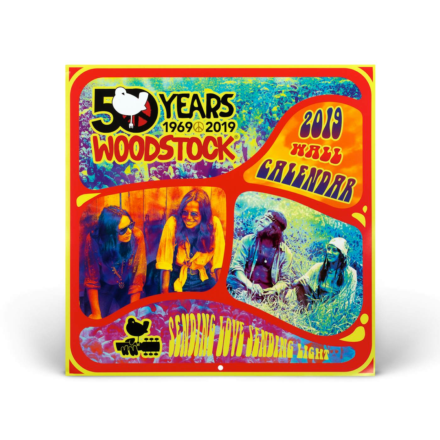 Woodstock 50th Anniversary 2019 Wall Calendar