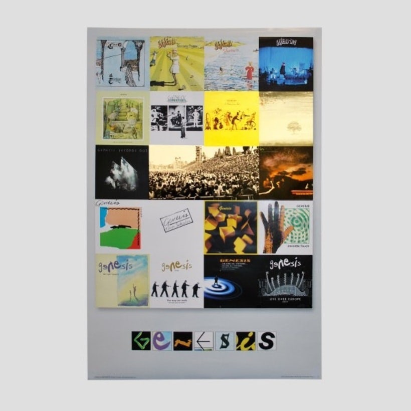 Genesis Album Covers Poster