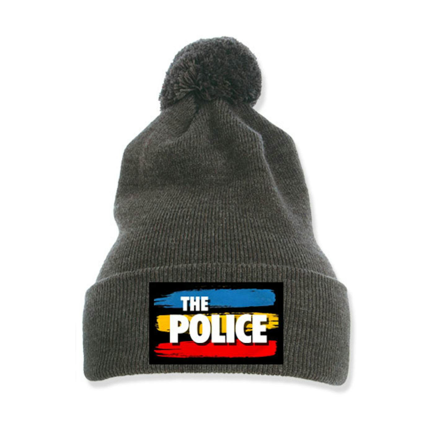 The Police Pom-Pom Knit Beanie