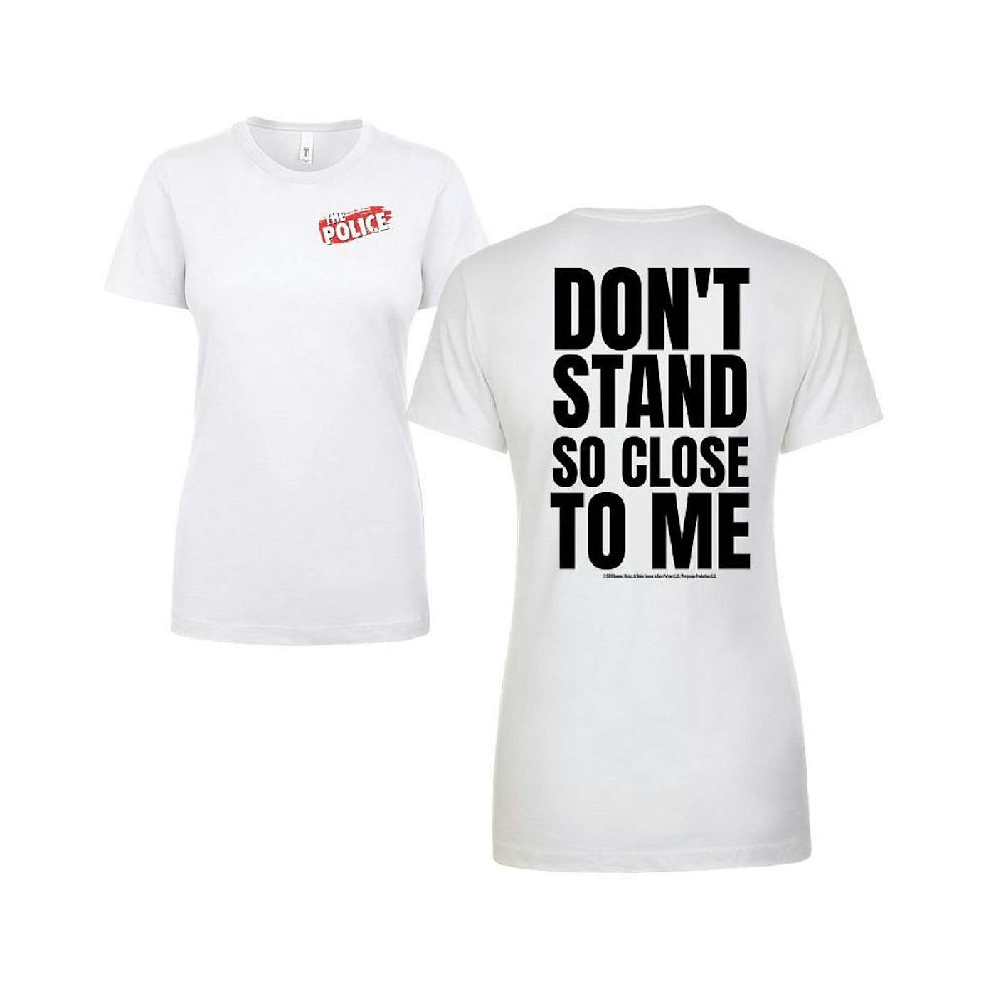 The Police Women's Don't Stand So Close To Me 2-Sided T-Shirt