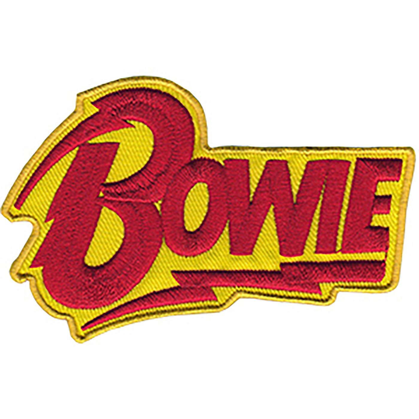 David Bowie Logo 3.5"x2.3" Patch