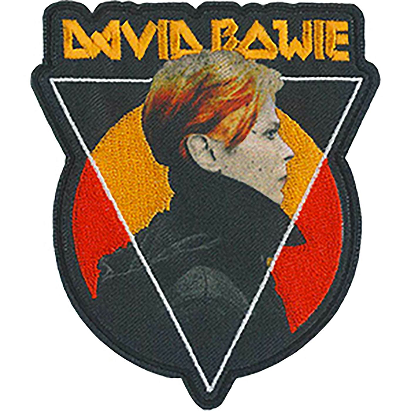David Bowie Triangle Sun 3.3"x3.8" Patch