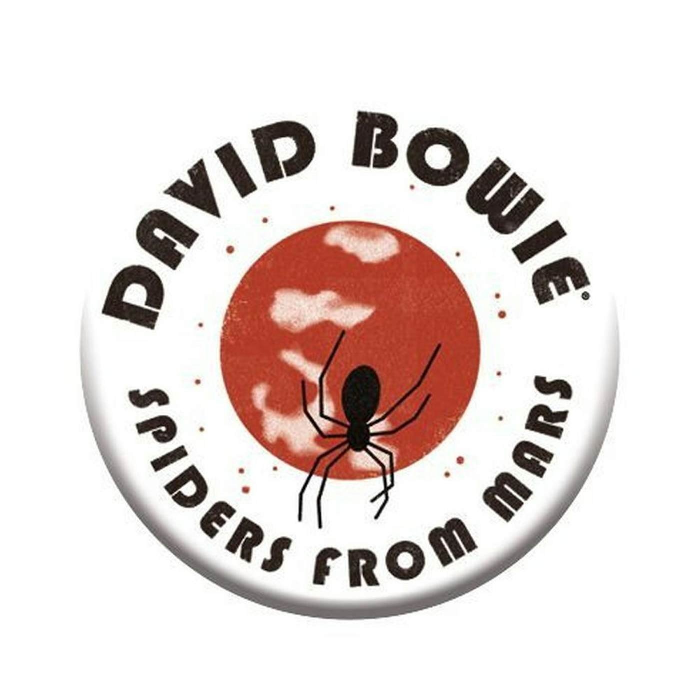 David Bowie Ziggy Stardust & the Spiders from Mars Enamel Pin
