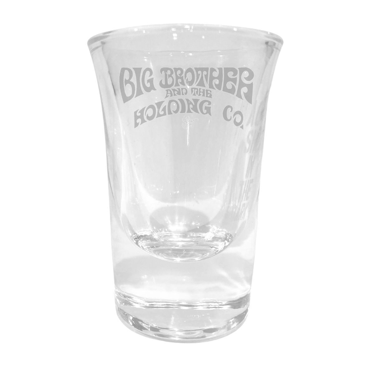 Janis Joplin Logo Laser Engraved Shot Glass