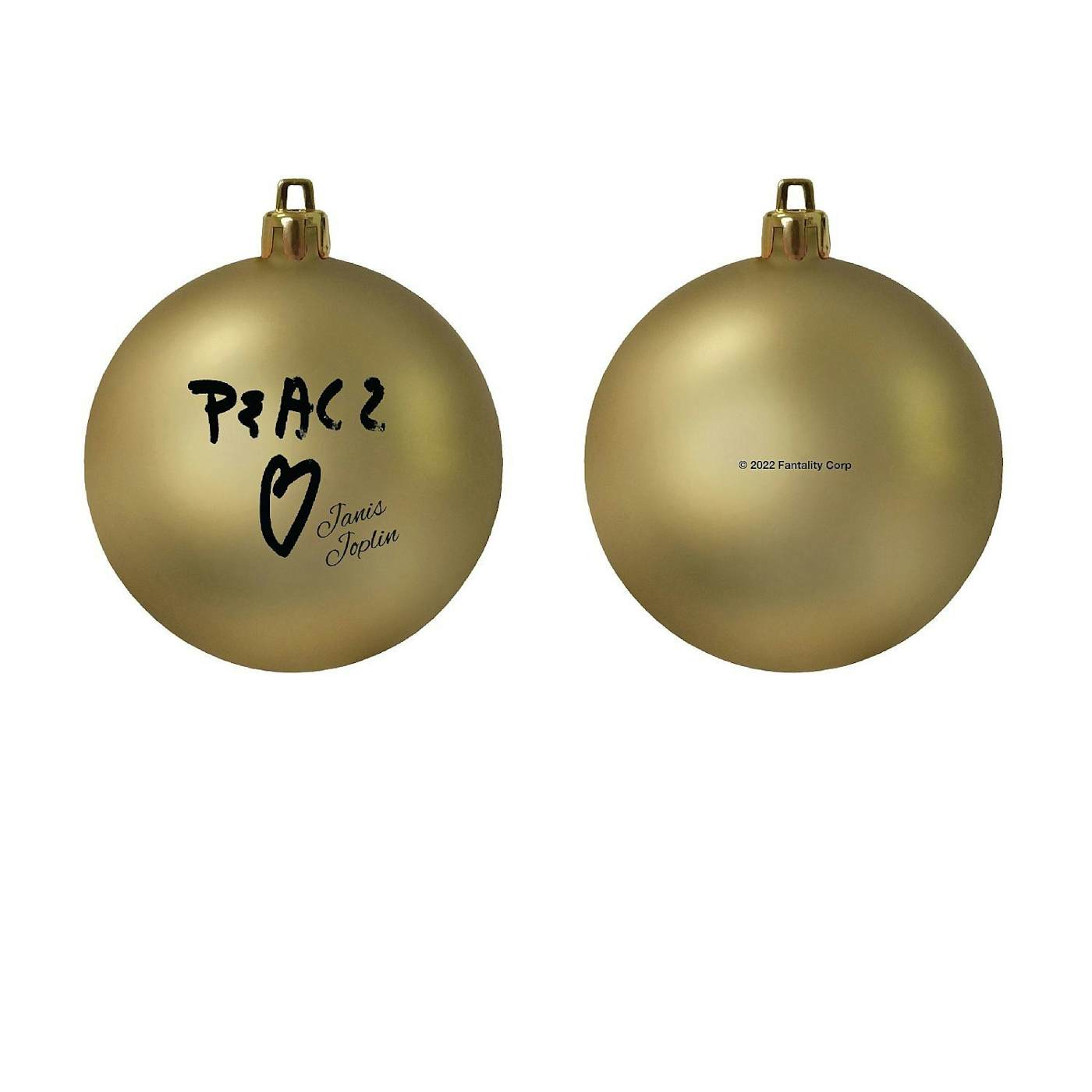 Janis Joplin Peace Ornament
