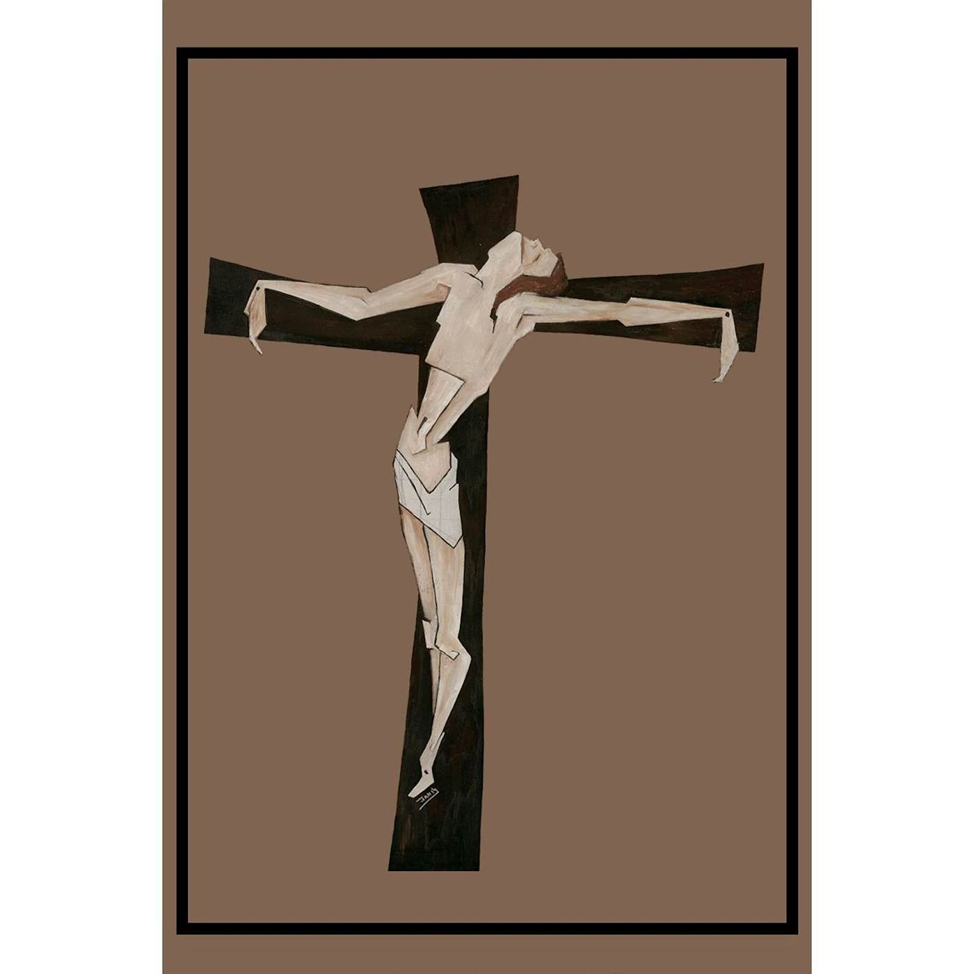 Janis Joplin Crucifix Fine Art Print