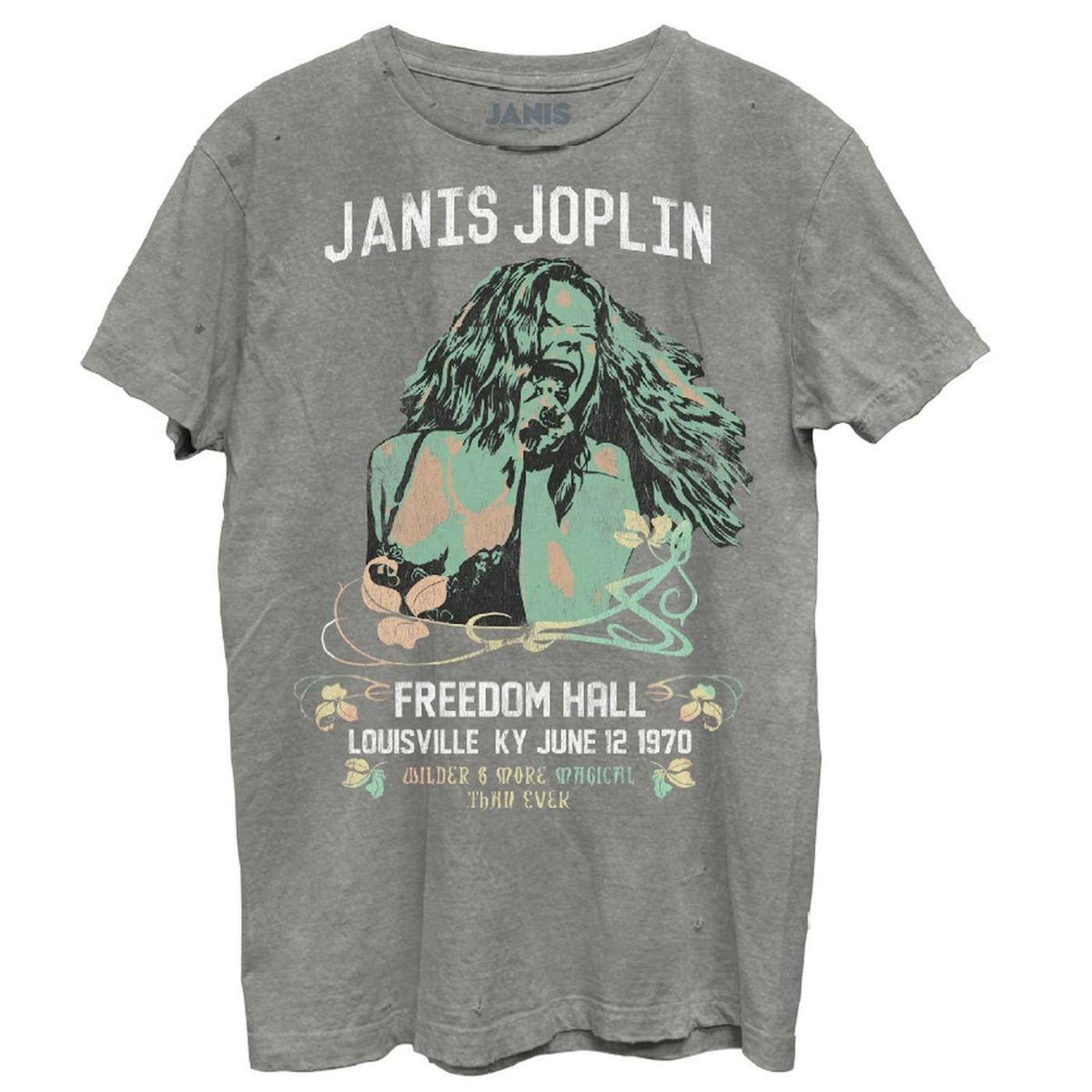 Janis Joplin Freedom Hall T-shirt