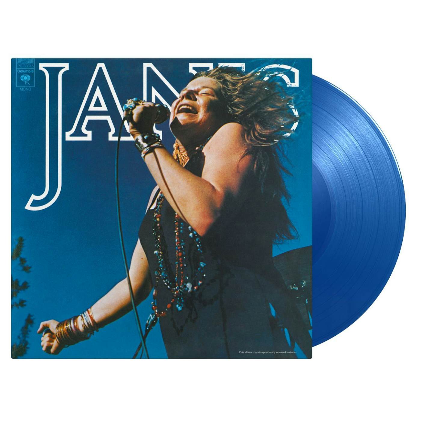 Janis Joplin Janis -180 gram Translucent Blue Vinyl 2LP