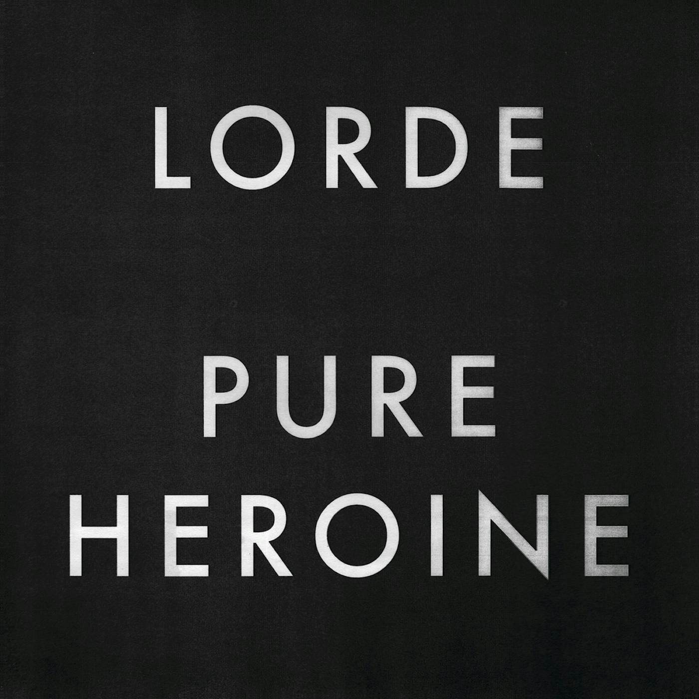 Lorde Royals Album Cover T-Shirt White