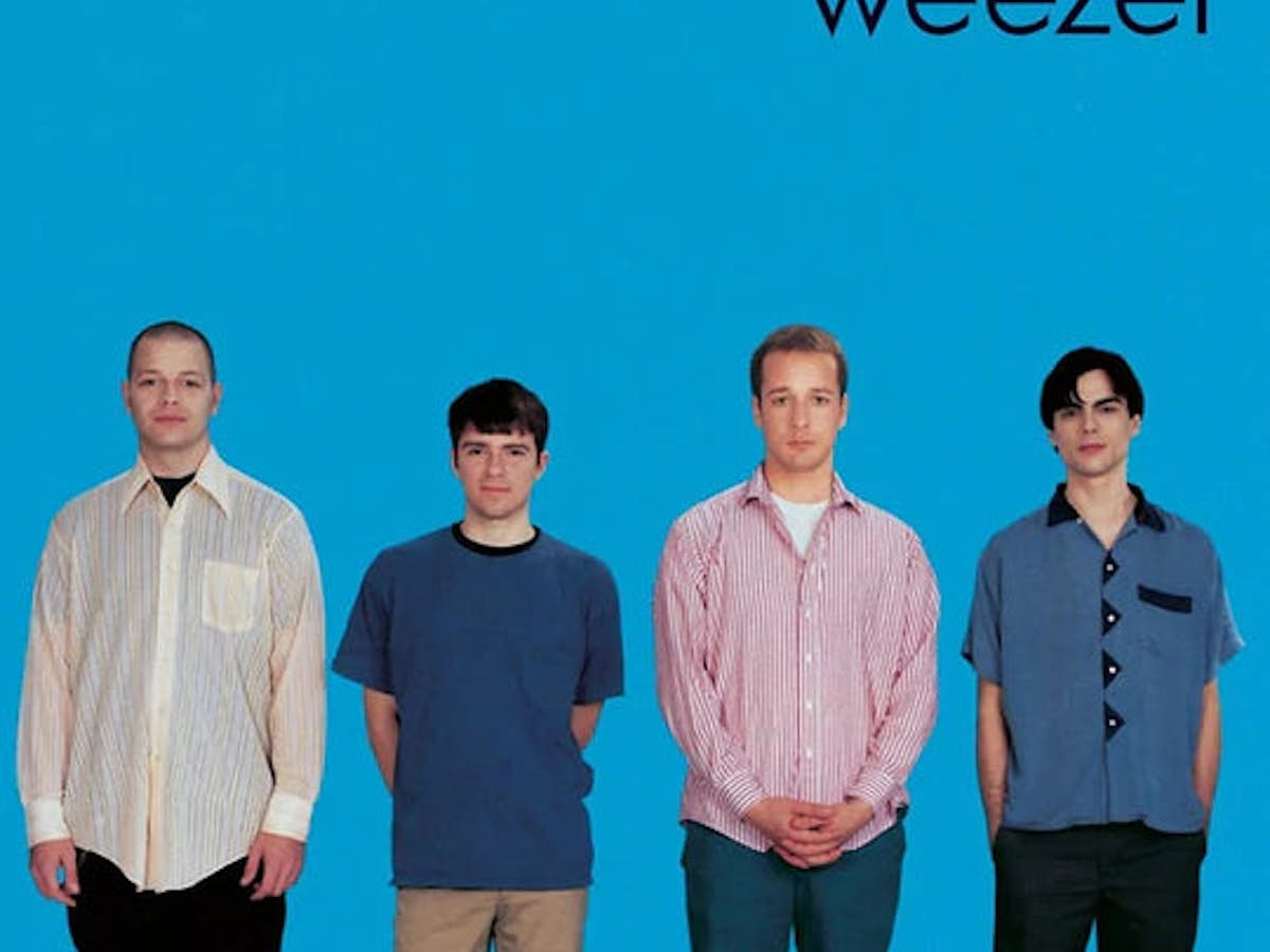 Weezer blue shirt 2025