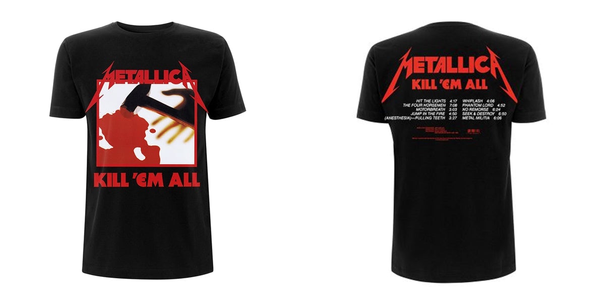 Metallica T-Shirt - Kill Em All (Bolur)