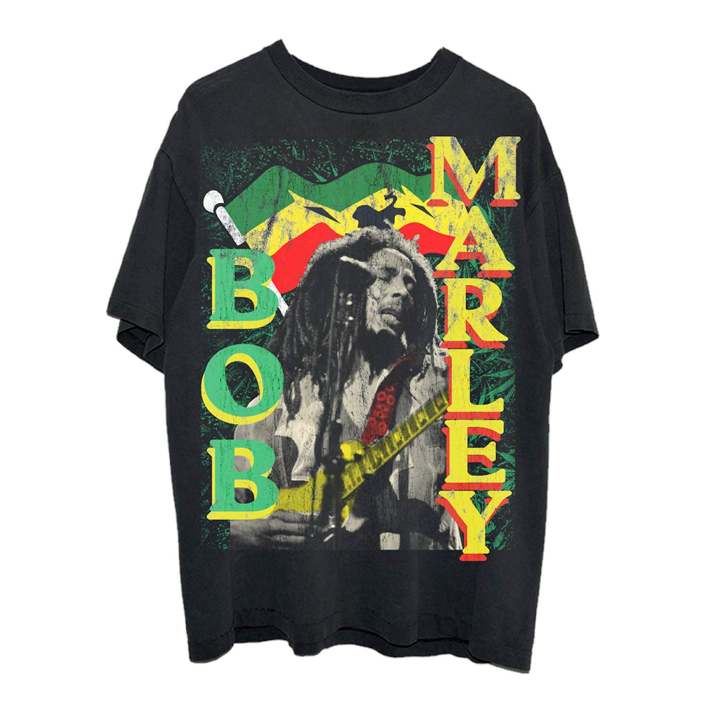 Bob Marley - T-Shirt - Bob Marley (Black) (Bolur)
