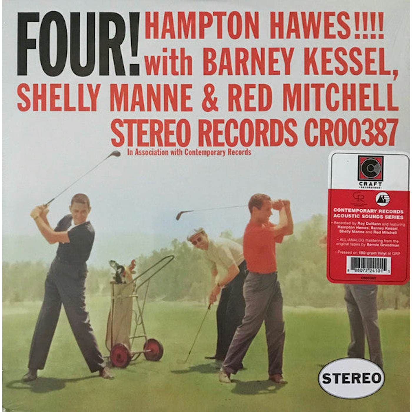 Hampton Hawes, Berney Kassel, Shelly Manne & Red Mitchell  - Four! (Acoustic Sounds series)