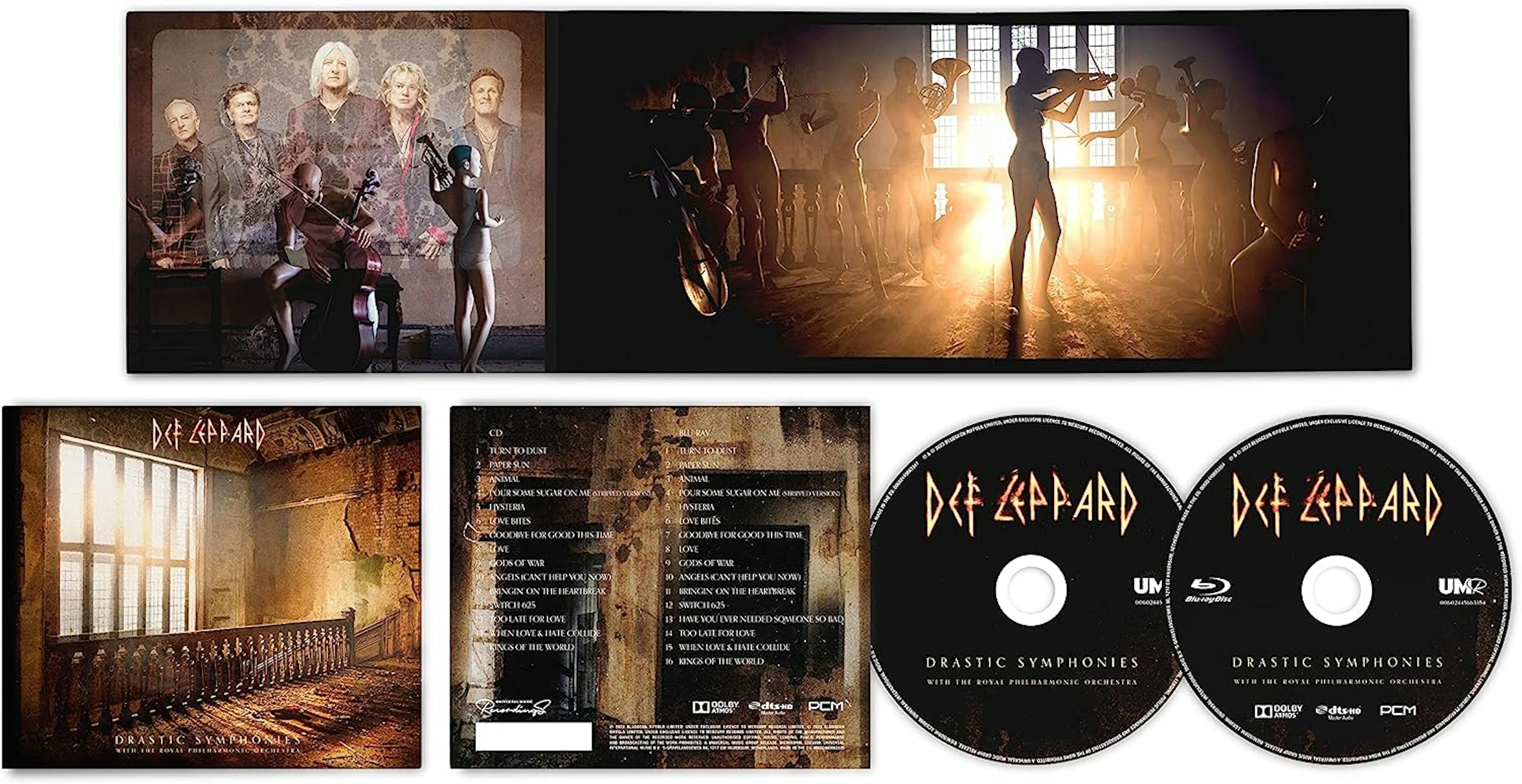 Def Leppard Drastic Symphonies Cd Deluxe