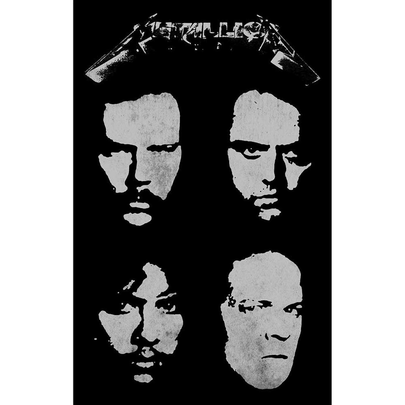 Metallica Textile Poster - Metallica Black Album (Fáni)