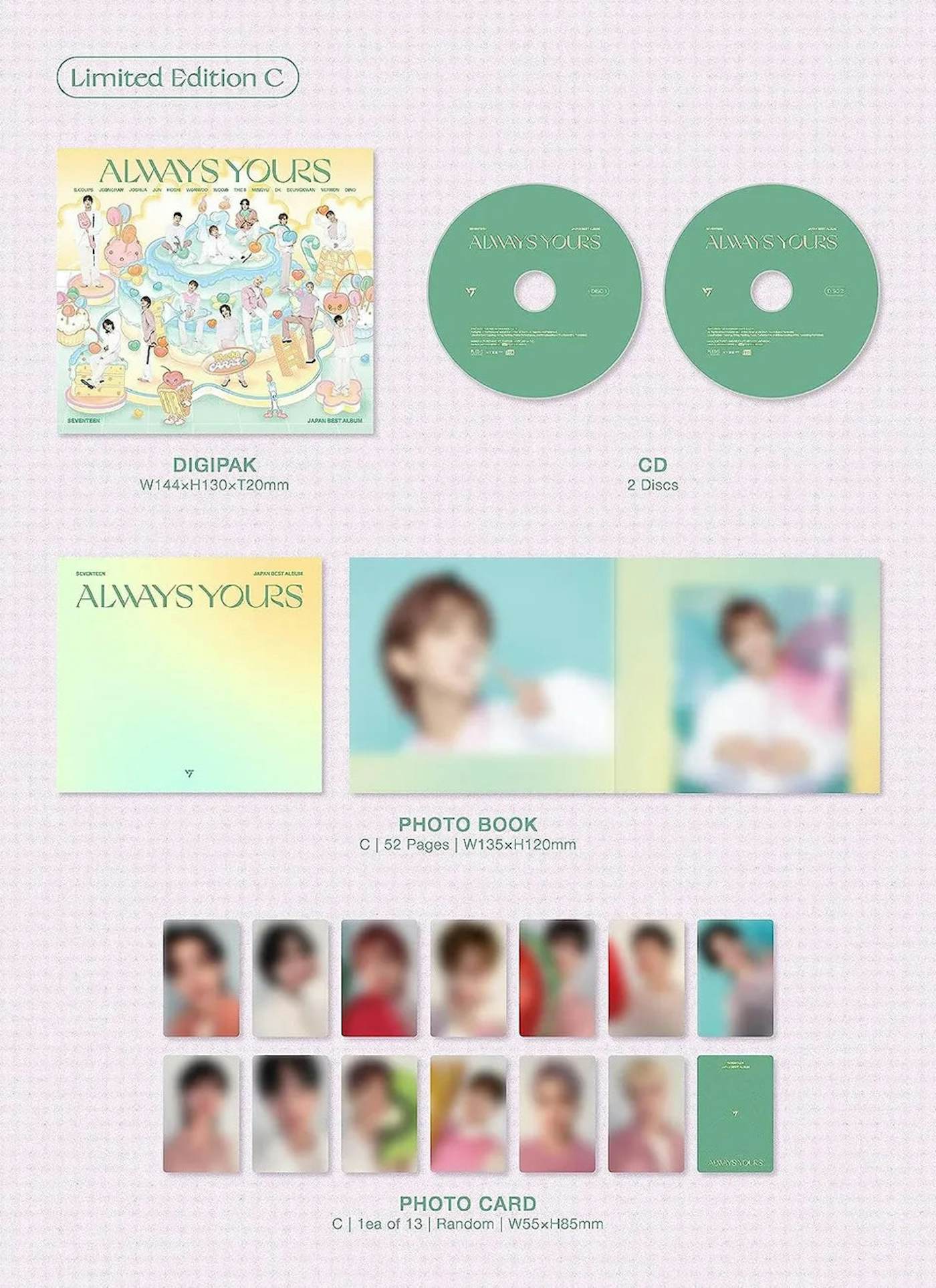 seventeen japan best album cd