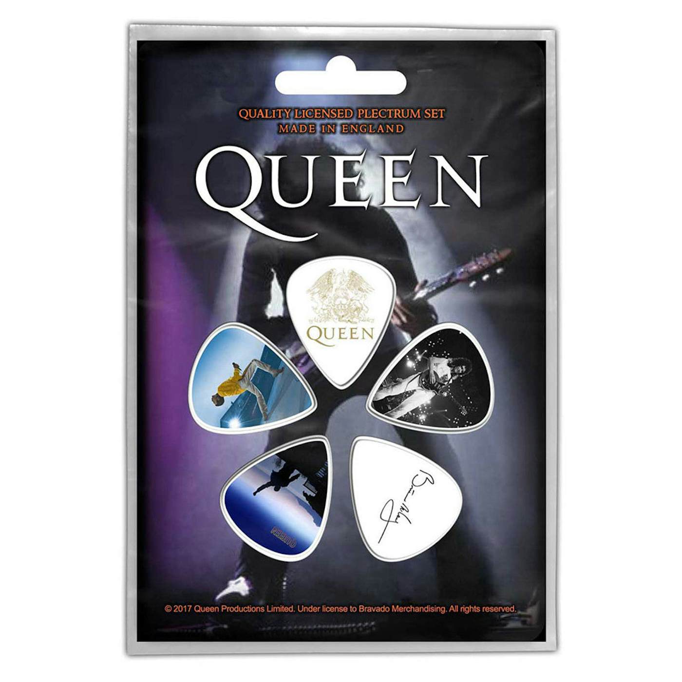Plectrum Pack Queen Brian May Gítarneglur