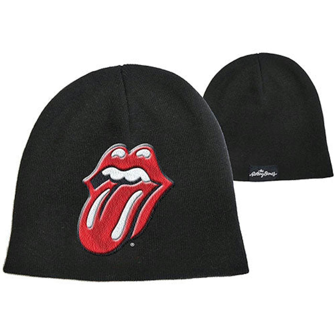 The Rolling Stones- Beanie Hat - Rolling Stones Tongue JD Húfa
