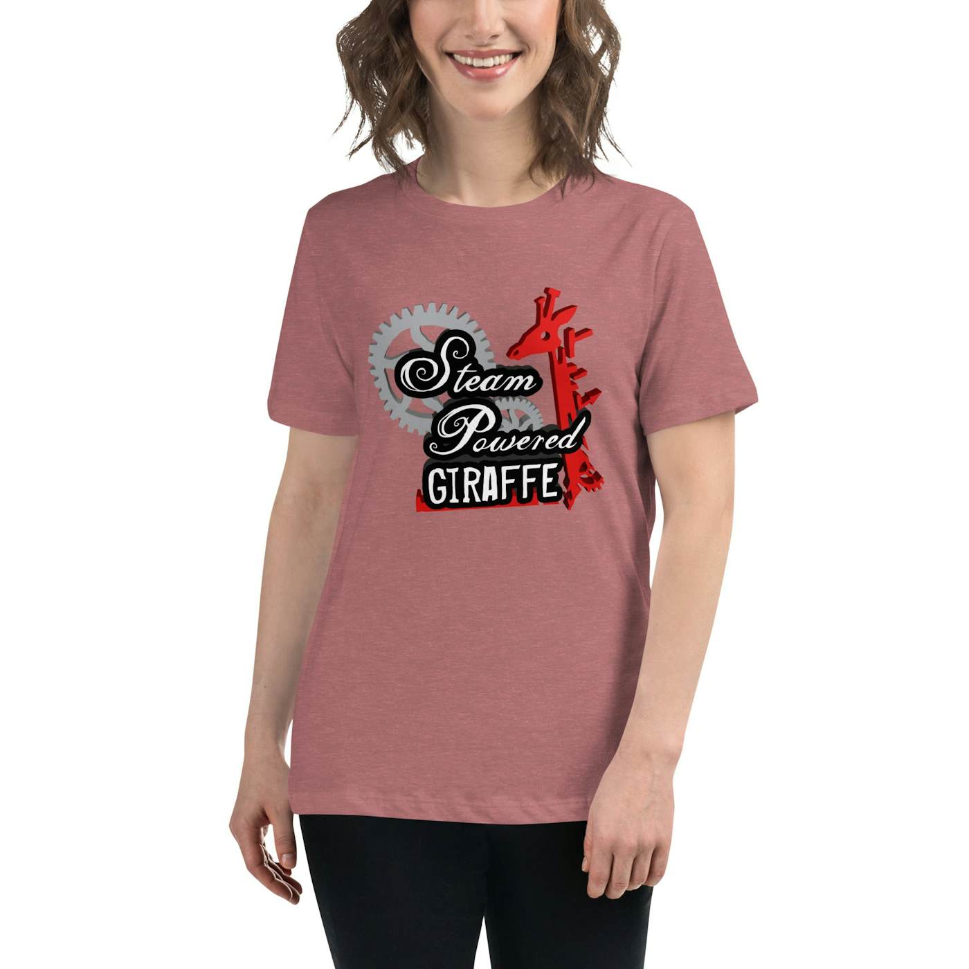 Steam Powered Giraffe Dark Grey SPG Logo Shirt S