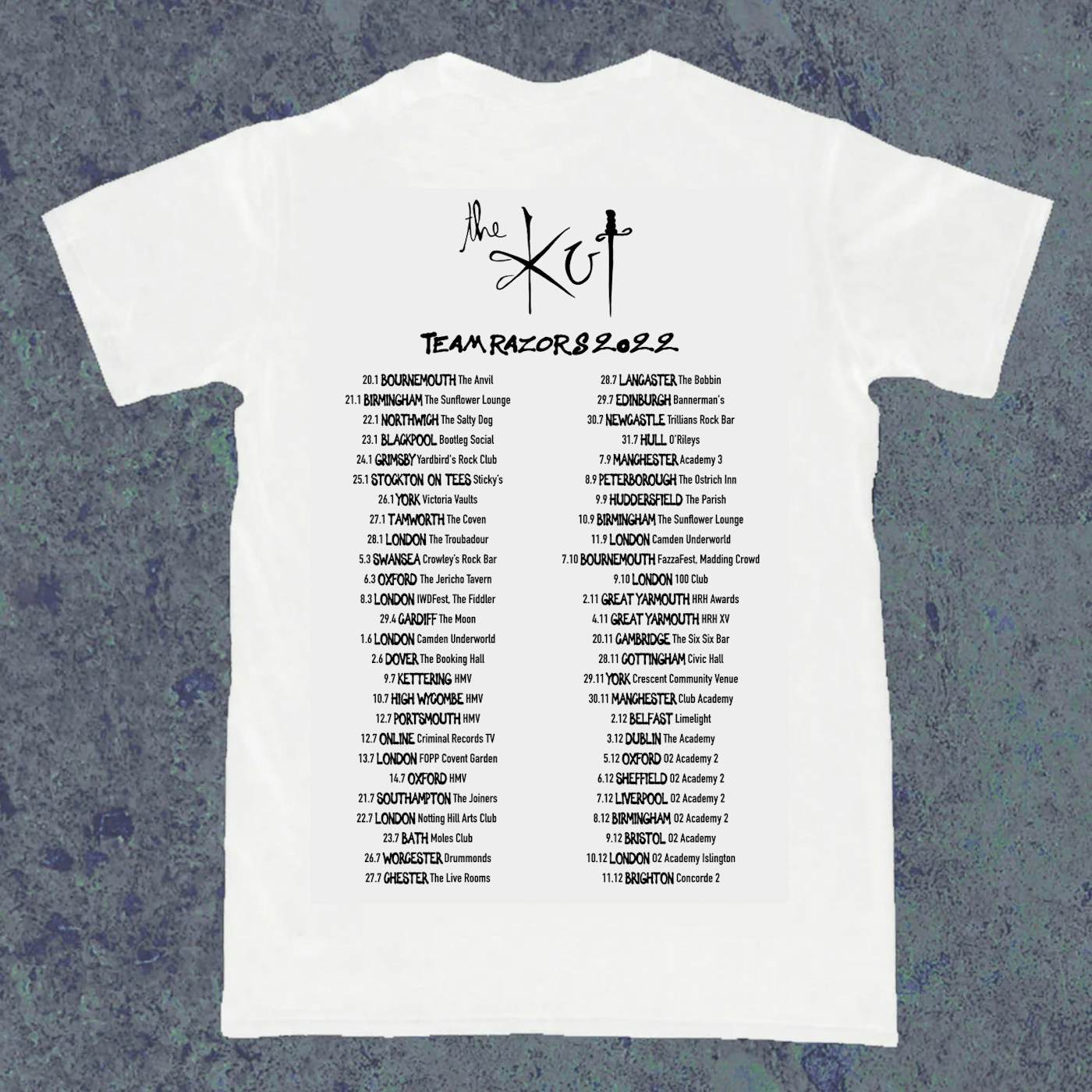 The Kut - Team Razors 6th Annual T-Shirt 2022