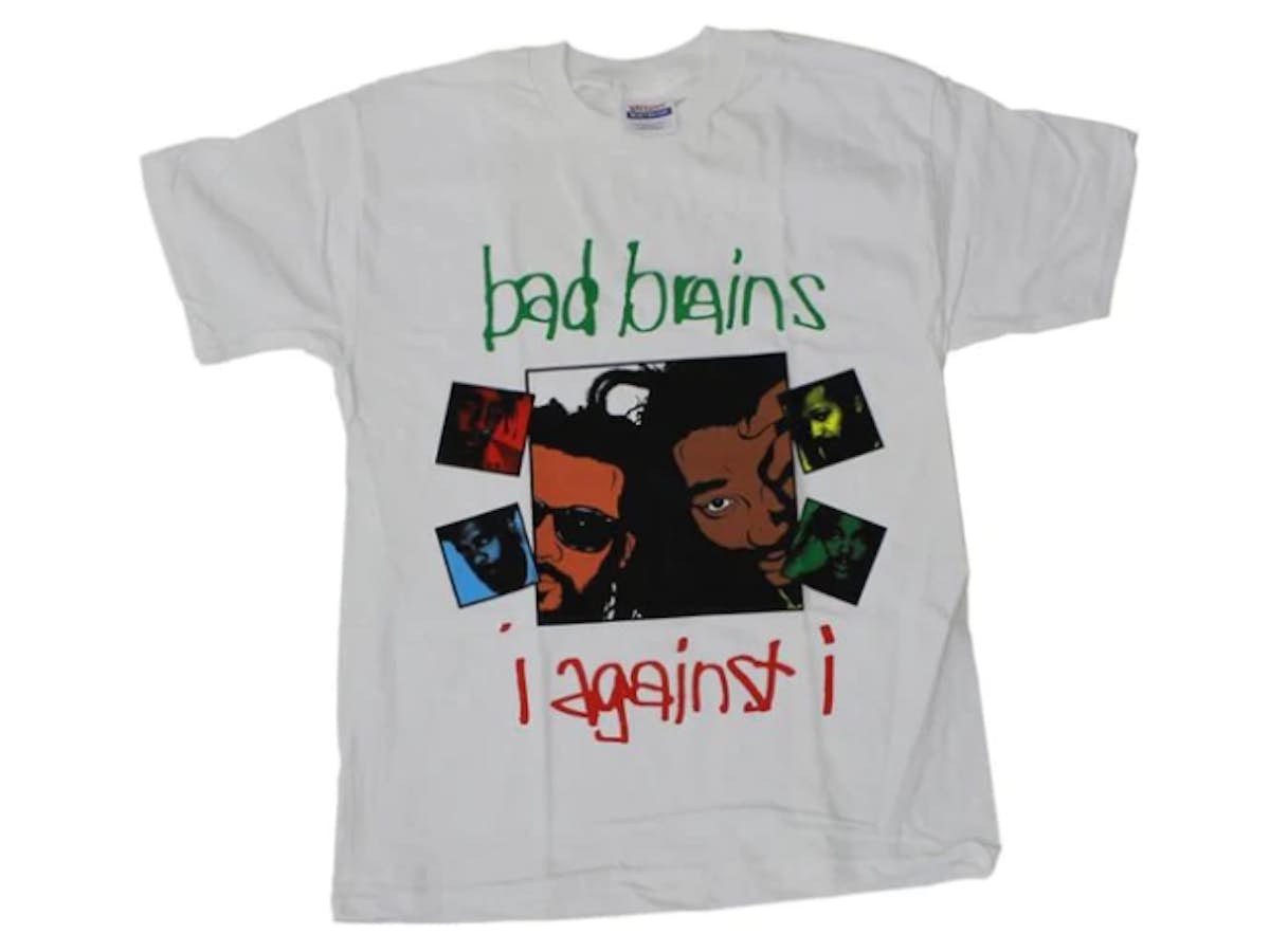 Bad Brains - I Against I white T-shirt