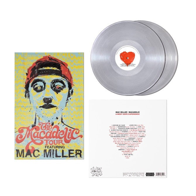 Mac Miller MACADELIC (10TH ANNIVERSARY) (SILVER VINYL/2LP) Vinyl