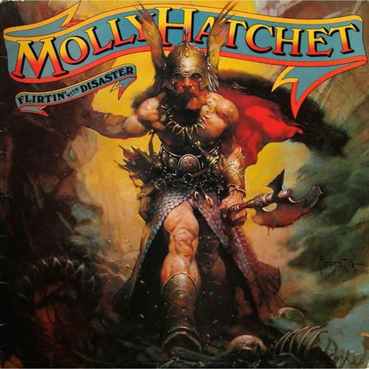 Molly Hatchet LIVE - FLIRTIN WITH DISASTER Vinyl Record