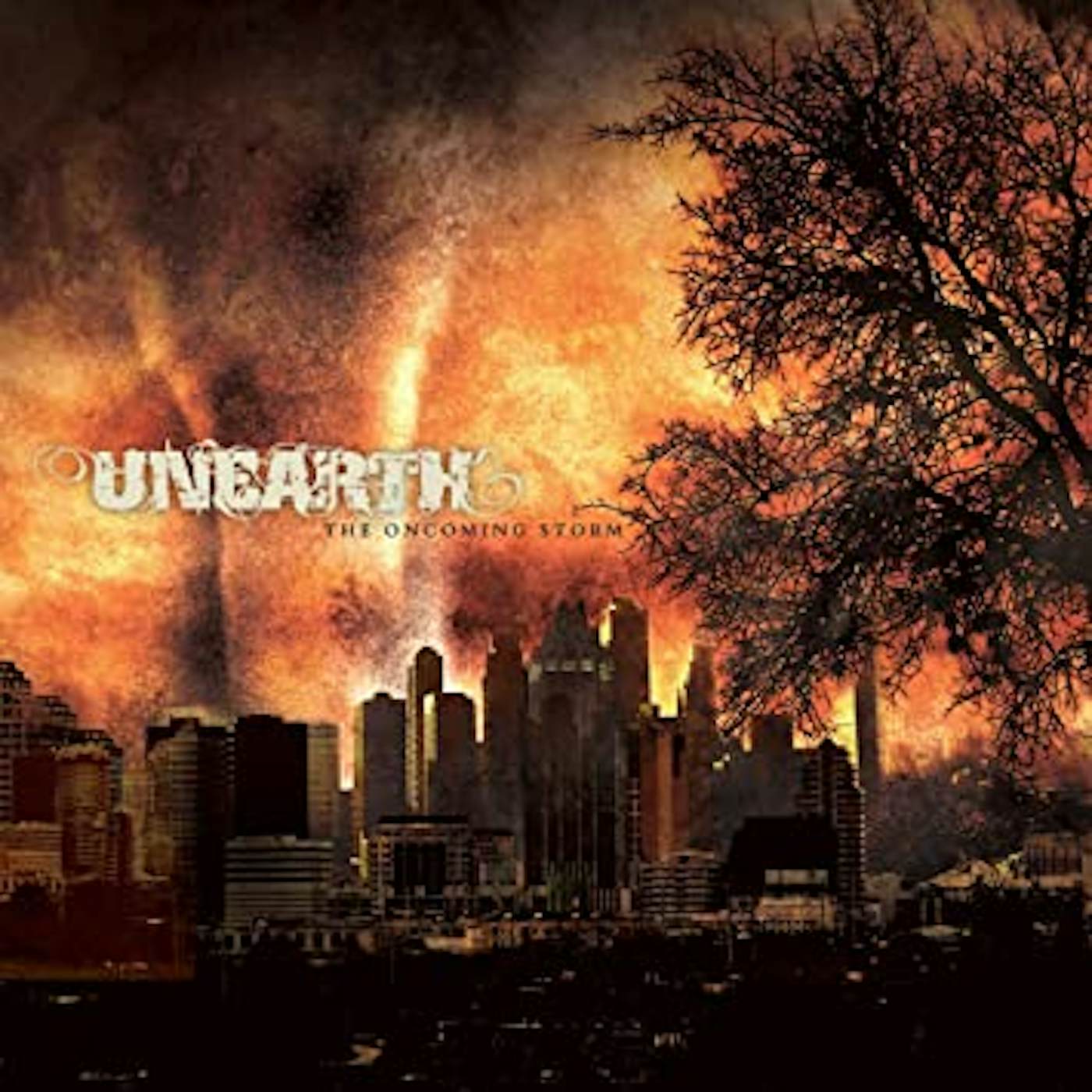 Unearth ONCOMING STORM (GOLD/BLACK SPLIT VINYL) Vinyl Record