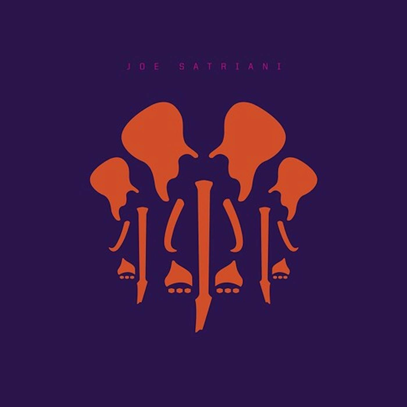 Joe Satriani ELEPHANTS OF MARS (LIMITED/ORANGE VINYL/2LP) Vinyl Record