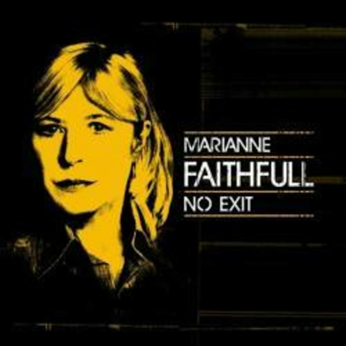 Marianne Faithfull No Exit (Yellow vinyl) record
