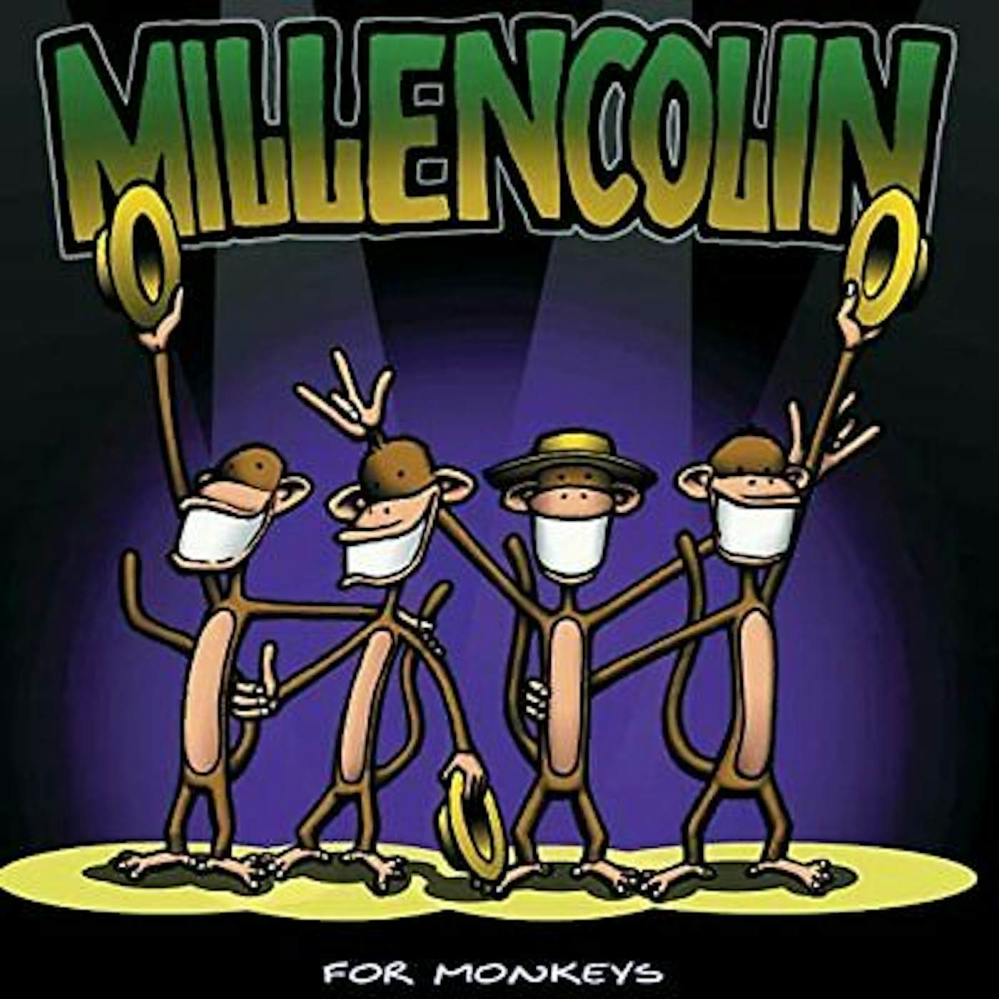 Millencolin For Monkeys (Anniv. ED/Psychedelic green vinyl) vinyl record