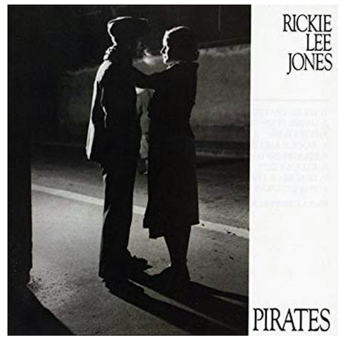 Rickie Lee Jones Pirates vinyl record